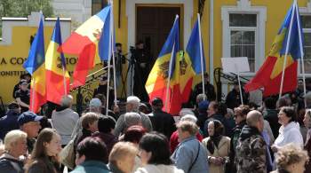 Оппозиция Молдавии выступила за роспуск группы по организации выборов 