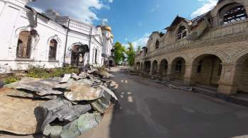 ВСУ обстреляли монастырь в ДНР, два человека пострадали 