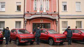 Правительство Москвы передало управлению МЧС 20 электромобилей "Москвич" 