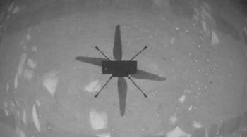 Марсианский вертолет впервые перелетел на новое место