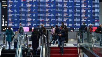 В аэропортах Москвы задержали или отменили более двухсот рейсов