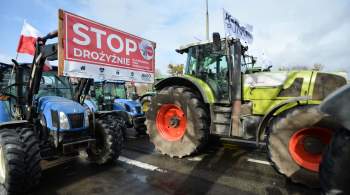 Польские фермеры хотят на месяц заблокировать КПП на границе с Украиной 
