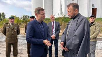 Министр обороны Эстонии посетил Киевскую область 