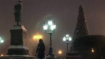 Уличное освещение и подсветку в Москве перевели на зимний режим