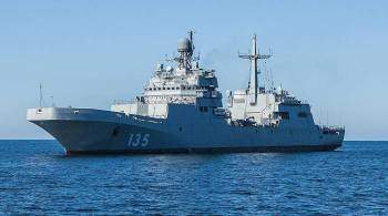Шесть десантных кораблей зашли в Севастополь после дальнего похода