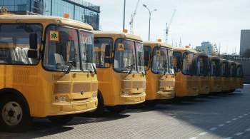 В Белгородской области школы получили 65 новых автобусов