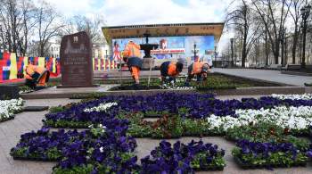 Более 55 млн цветов украсят улицы Москвы весной и летом