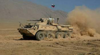 Близ границы Афганистана завершились учения с участием российских военных