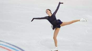Анна Щербакова исполнила первый четверной прыжок в сезоне