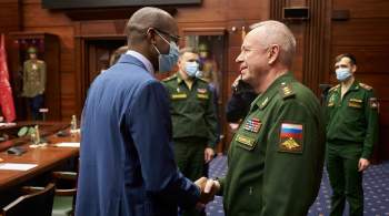 Россия и Мали обсудили сотрудничество в оборонной сфере
