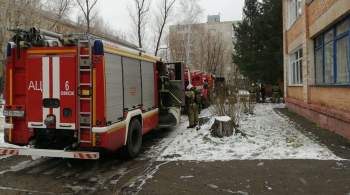 В Омске из-за пожара эвакуировали детский сад