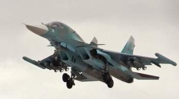 Минобороны РФ показало видео боевой работы Су-34