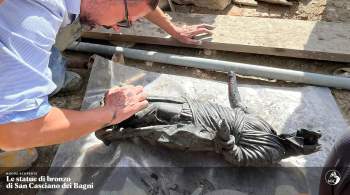 В Тоскане обнаружили одно из самых крупных хранилищ античных статуй 