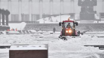 Службы Москвы перевели в режим повышенной готовности из-за снегопада
