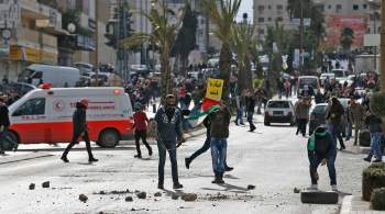В столкновениях на Западном берегу Иордана погибли десять палестинцев