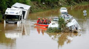 Власти Германии не надеются найти выживших в зоне наводнения
