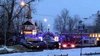 В полиции рассказали подробности взрыва в Серпуховском монастыре