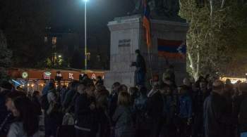 В Армении оппозиция объявила о бессрочной акции протеста