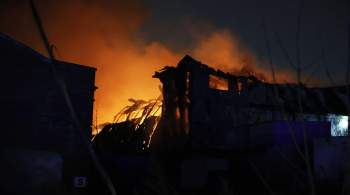 СК возбудил уголовное дело после пожара в доме престарелых в Кемерово
