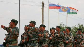 Индийские военные восхитились российским оружием на совместных учениях