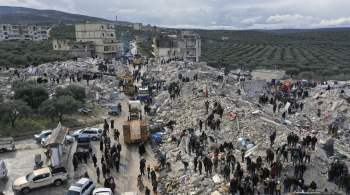 Число жертв землетрясения в Сирии увеличилось до 593