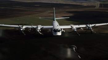 Два Ту-95МС выполнили плановый полет над нейтральными водами Арктики