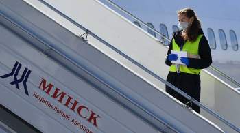 Белоруссия взаимодействует с авиакомпаниями ЕС по возобновлению полетов