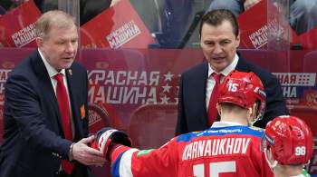 Жамнов заявил, что сборная России по хоккею готовится к Олимпиаде-2026