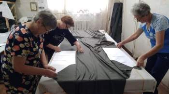 Жительницы башкирского села шьют для участников СВО футболки и толстовки
