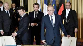 Лидеры  нормандской четверки  обсуждают возможность саммита, заявил Путин
