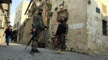Двое сирийских военных погибли от снайперского огня боевиков в Алеппо