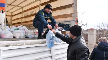 Россия собрала 18 тысяч тонн гумпомощи для освобожденных территорий Украины