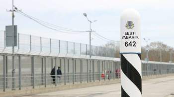 Эстонские военные готовы установить заграждение на границе с Россией
