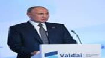  Посеявший ветер пожнет бурю : Путин выступил на заседании клуба  Валдай 