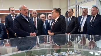 Гендиректор  Росатома  передал Лукашенко паспорт Белорусской АЭС 