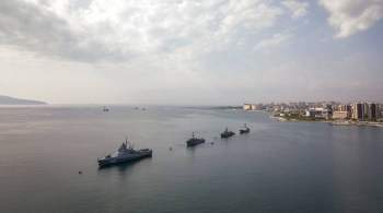 Российские корабли отработали уничтожение подлодки в Черном море