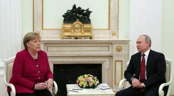 Песков рассказал о контактах Путина и Меркель