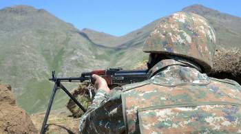 Совбез Армении сообщил о двух раненых военных на границе с Азербайджаном