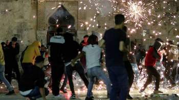В Иерусалиме 17 палестинцев пострадали в столкновениях с полицией