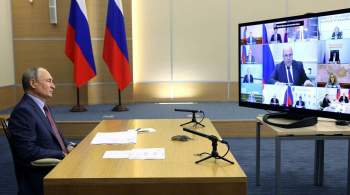 Путин обсудил ситуацию с мобильными медкомплексами для регионов