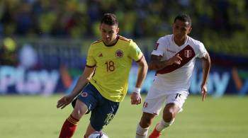 Сборная Перу обыграла Колумбию в отборочном матче ЧМ-2022