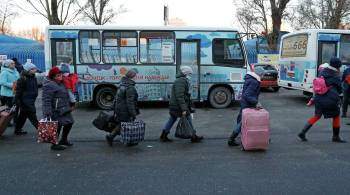 Муниципальный транспорт Донецка задействовали в эвакуации жителей ДНР