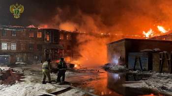 Стала известна возможная причина пожара в цехе в Московской области 
