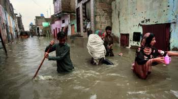 В Пакистане более 180 человек стали жертвами сезонных наводнений