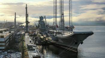 ОСК пообещала вернуть "Адмирала Кузнецова" флоту в начале 2024 года