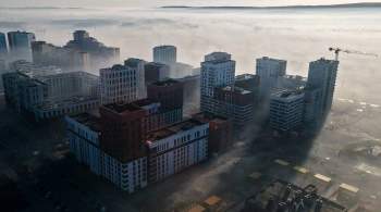 Ветер способствует распространению дыма от торфяников в Екатеринбурге