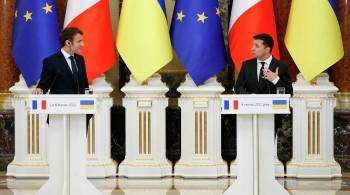 В Кремле высказались о переговорах Макрона и Зеленского в Киеве