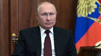 Россия услышала заявление о ядерных амбициях Украины, заявил Путин
