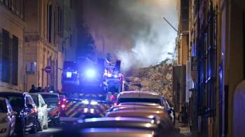 В Марселе частично обрушилось соседнее с рухнувшим домом здание