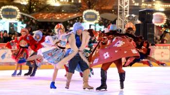 ГУМ-Каток торжественно открыли на Красной площади в Москве 